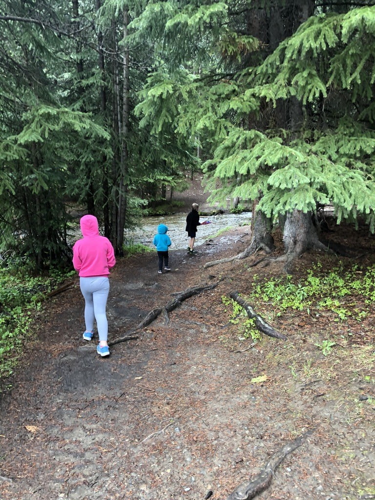 kids hiking in Breckenridge CO