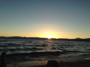 lake tahoe sunset