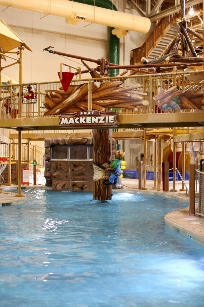 Great Wolf Lodge play area