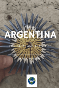 All about Argentina for kids pin