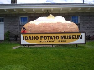 Road trip in Idaho potato museum