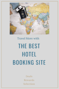 Best hotel booking site pin