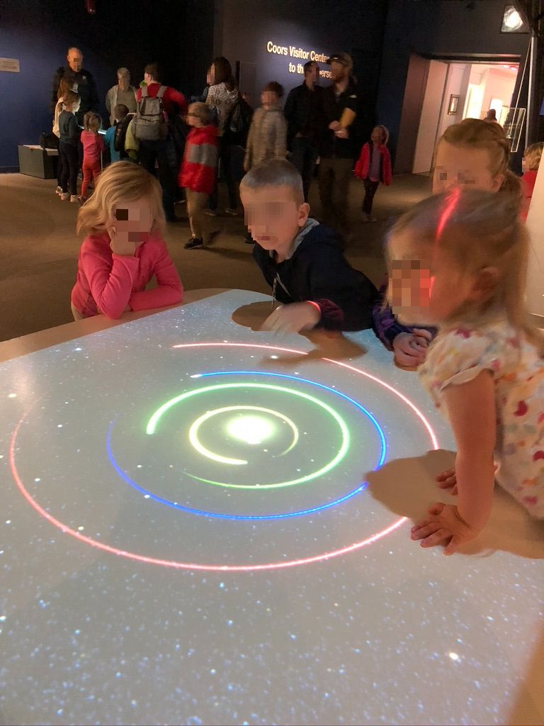 kids exploring space and black holes