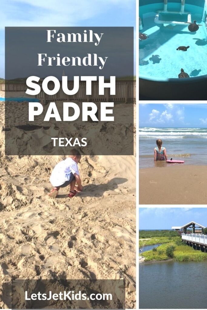 south padre island with kids pin