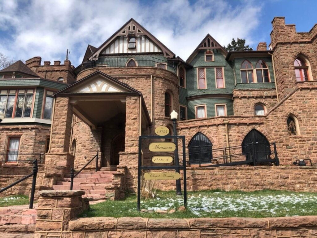 miramont Castle, large old home in Manitou Springs