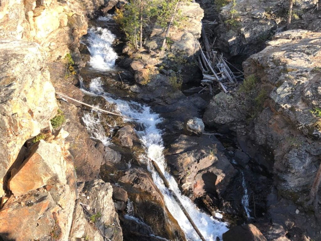 Adam's Falls rocky mountain national park