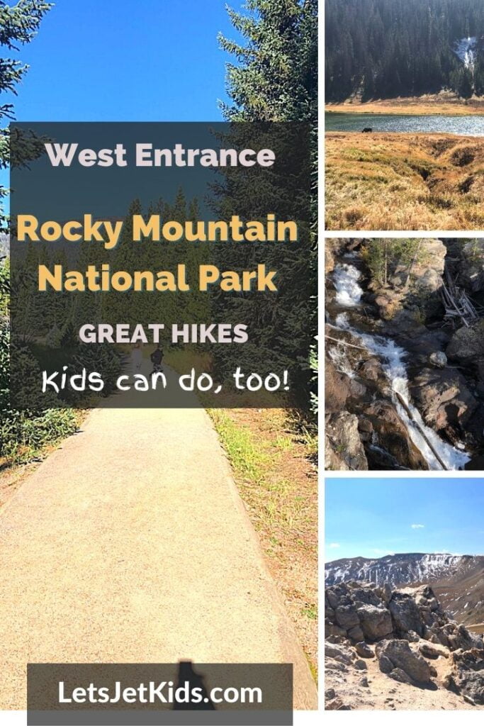 rocky mountain national park west entrance hikes pin