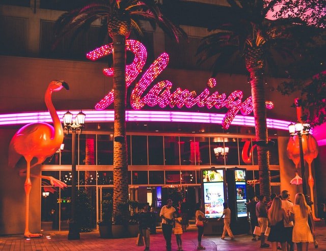 Flamingo hotel in Vegas