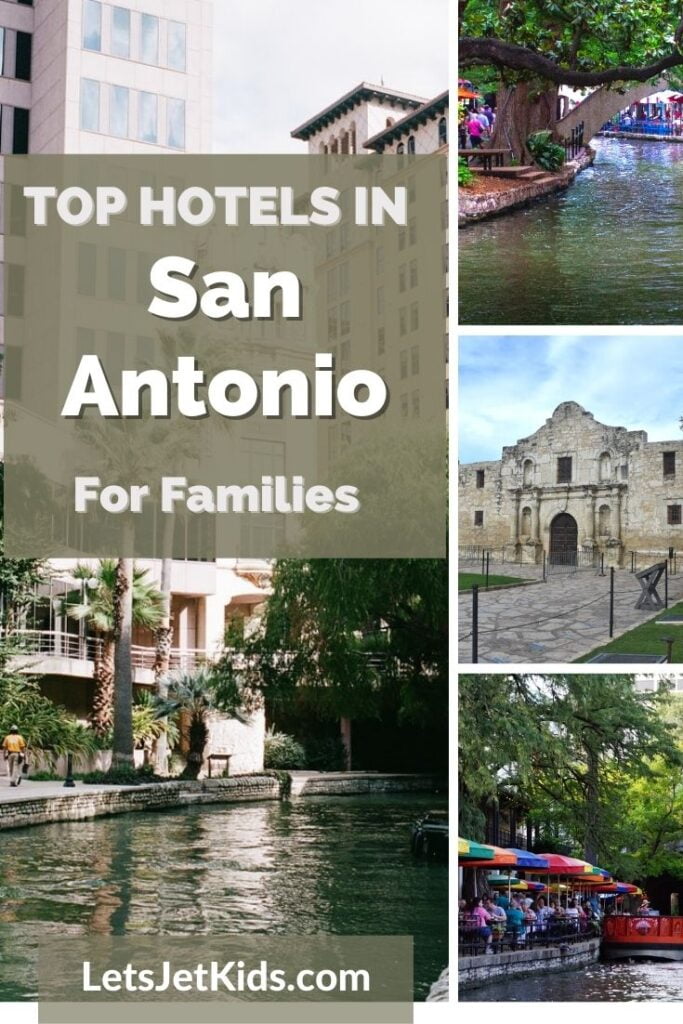 Family hotels in San Antonio pin