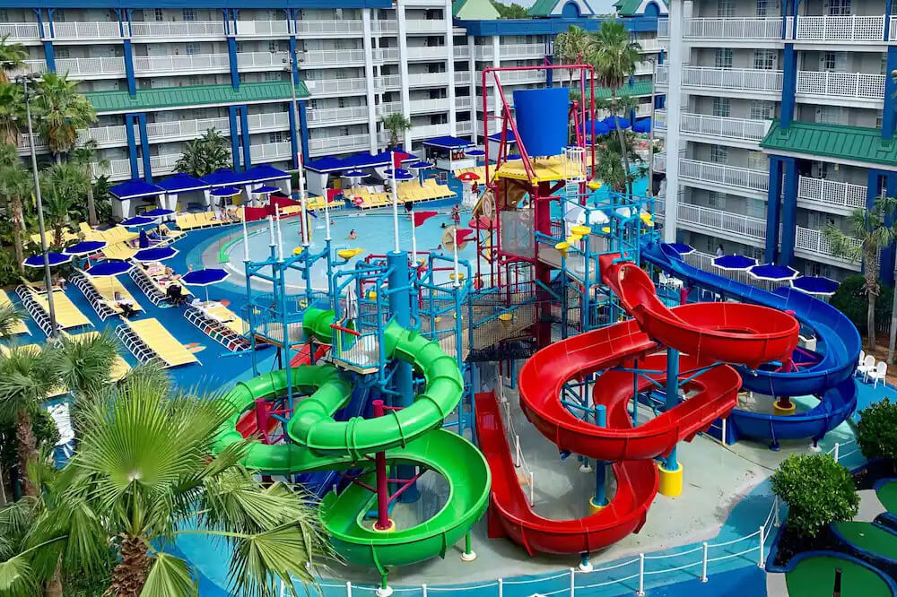 Water park hotels in Florida