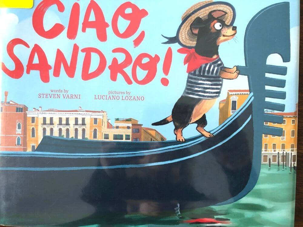 books about Italy for kids Ciao Sandro