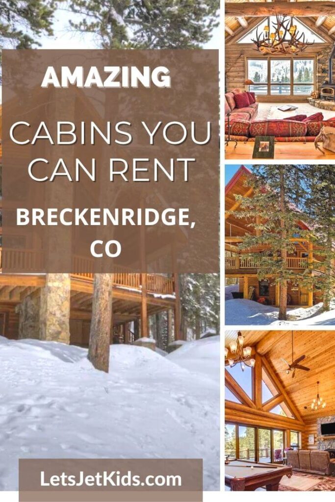 Rental Cabins in Breckenridge pin