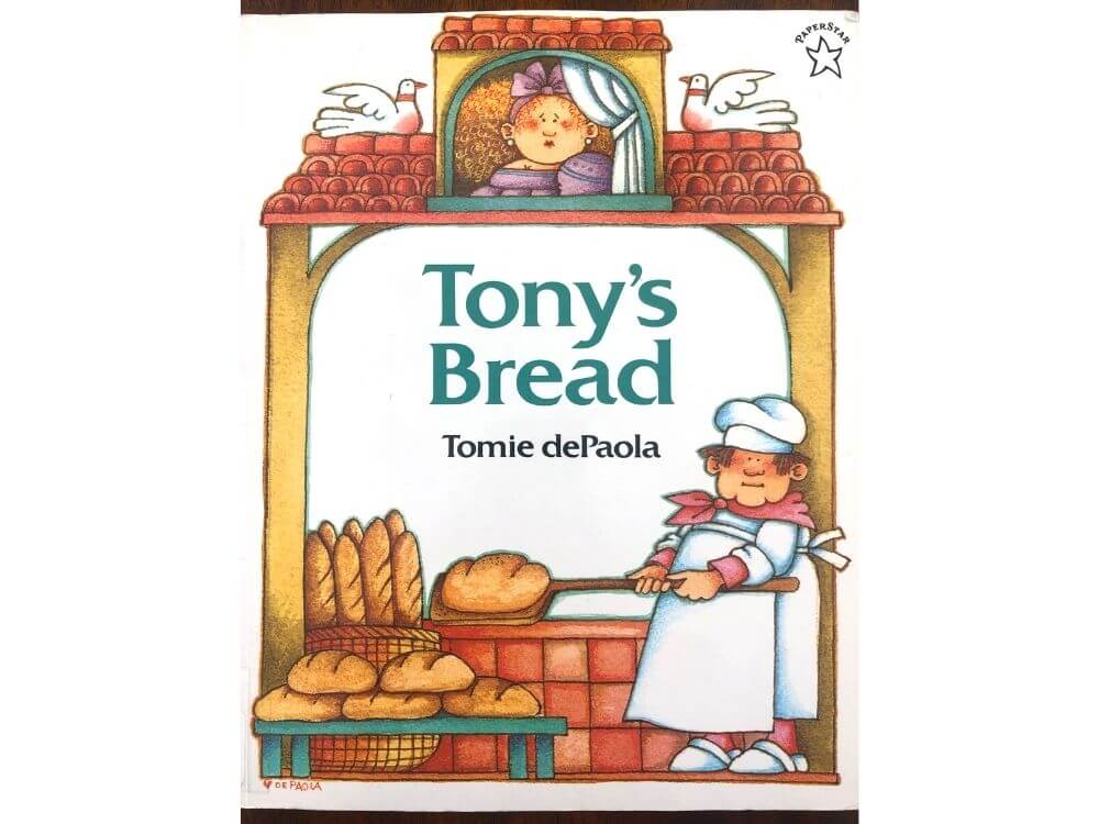 books about Italy for kids Tony's Bread