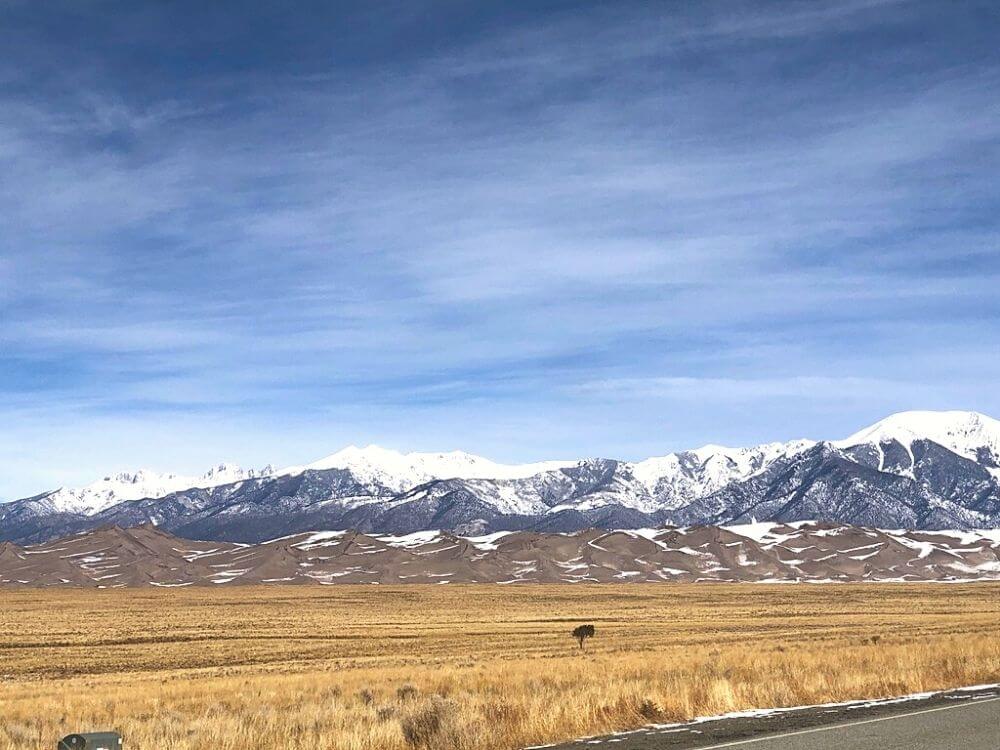 Great Sand Dunes National Park view