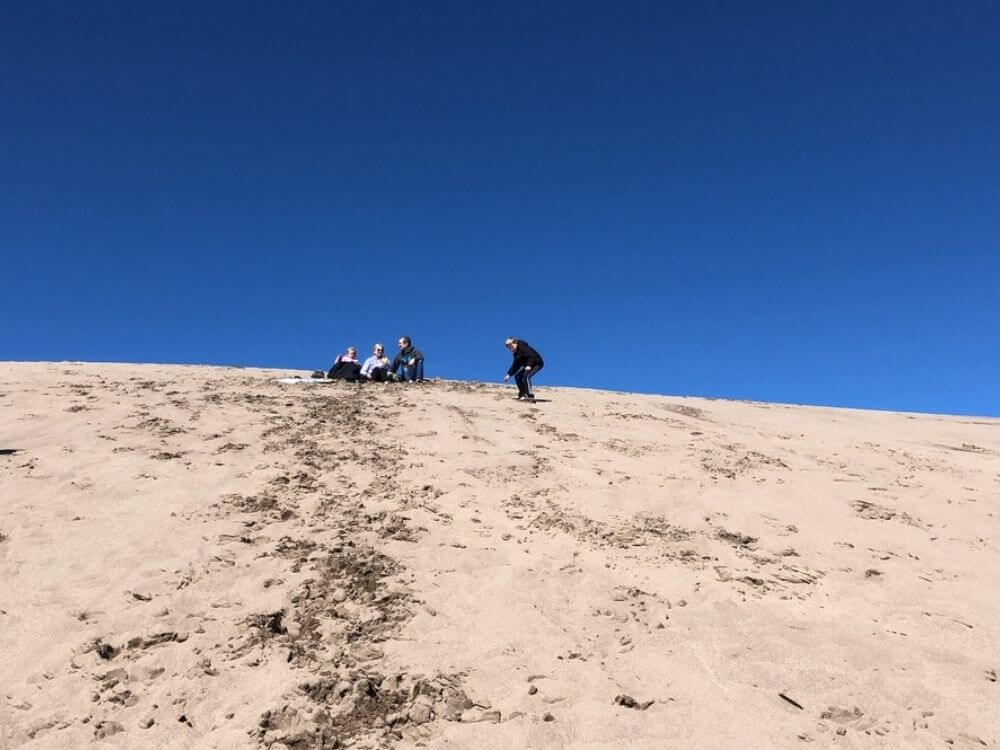 Great Sand Dunes National Park sand boarding