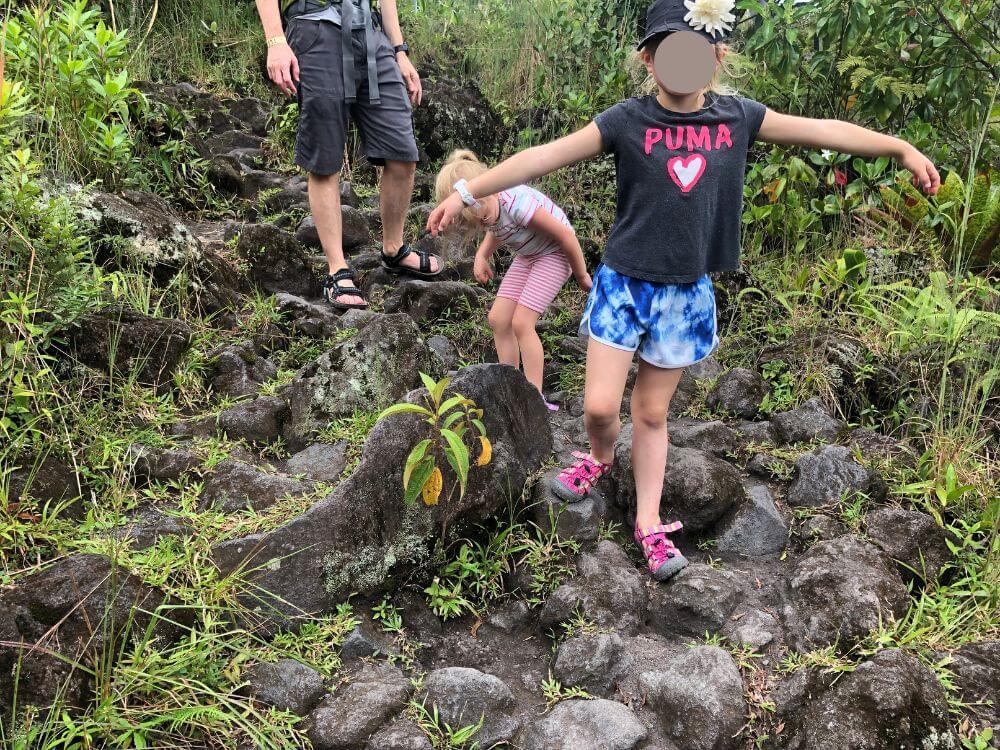 Arenal National Park lava scramble