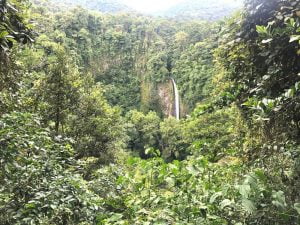 La Fortuna Waterfall overlook