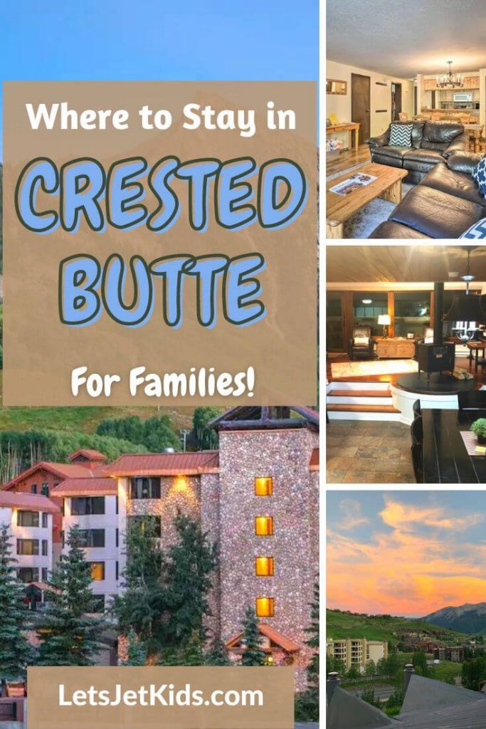 Where to Stay Crested Butte pin 1