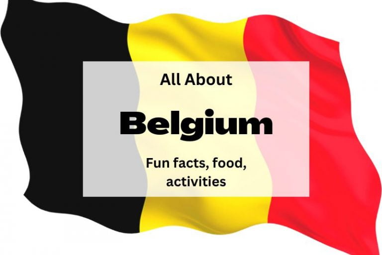 All About Belgium feature image of a black, yellow, red flag