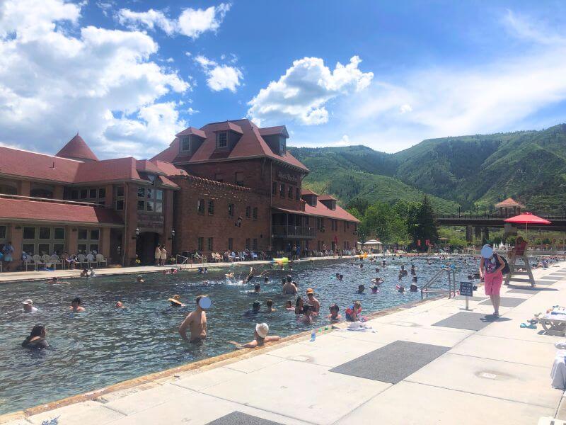 Glenwood Hot Springs With Kids Pool Review   Main Pool 