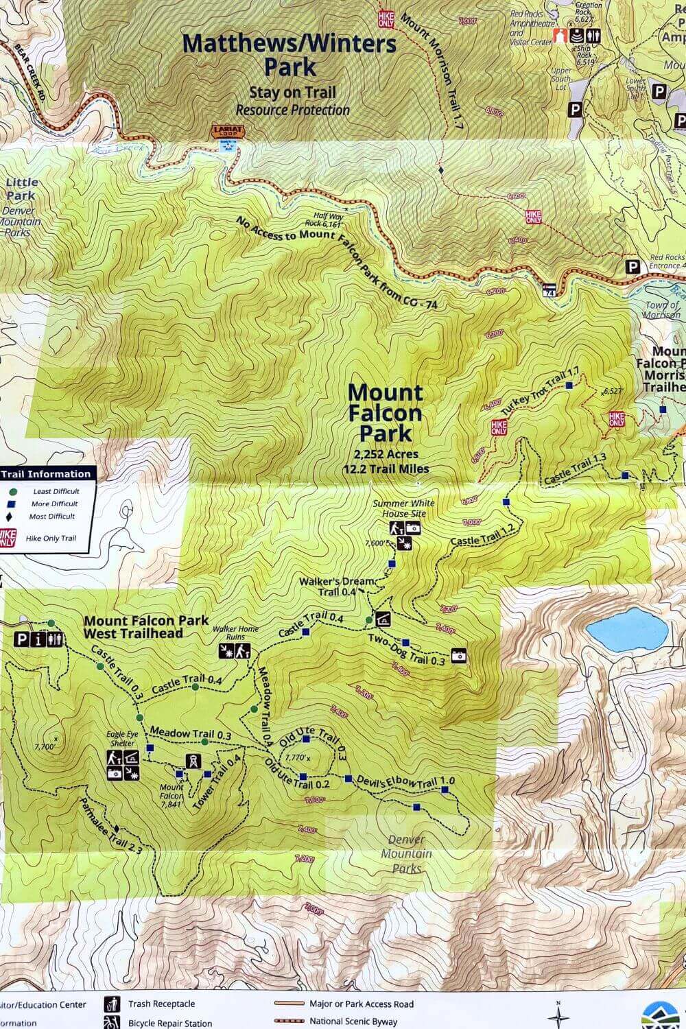 Guide to Mount Falcon Park, Colorado for Families