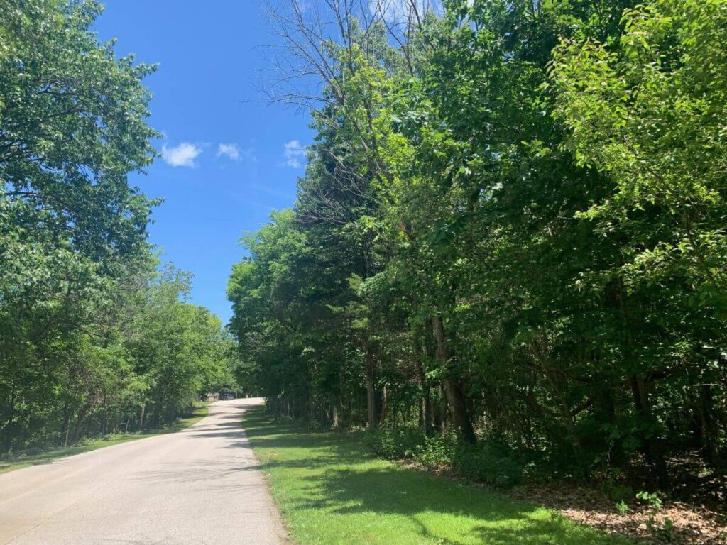 Hiking in Babler State Park in Wildwood, Missouri